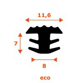 Recyclebare Antislip strip ECO antislip op trap